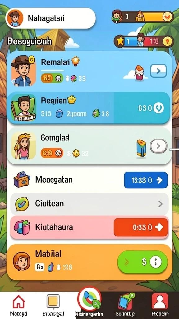 Screenshot mahjong500 nomor 1