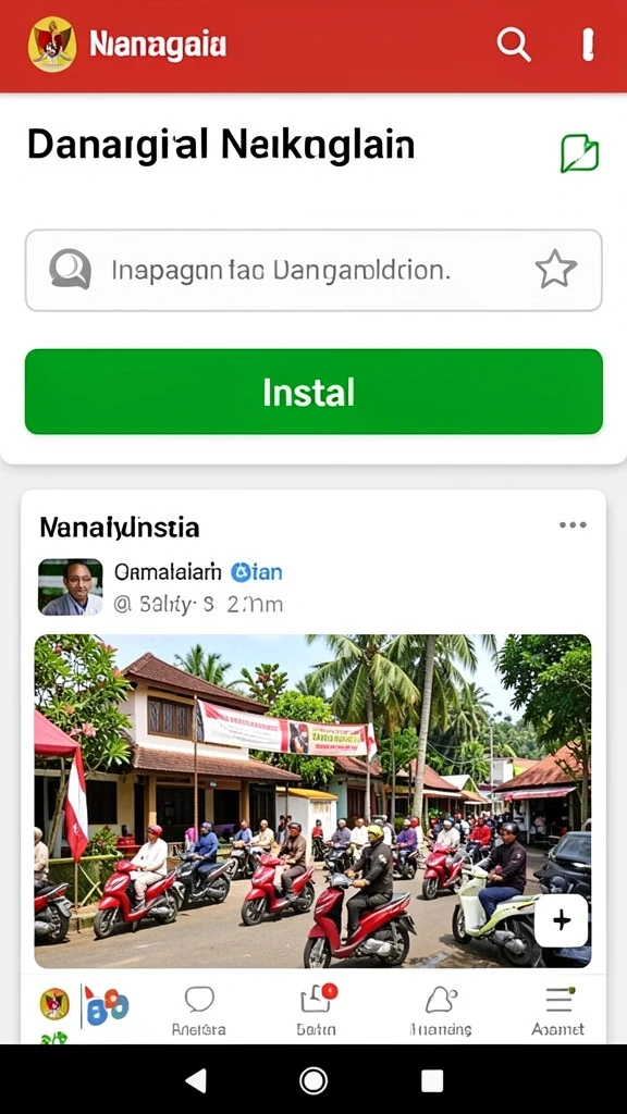 Screenshot neoparty nomor 2