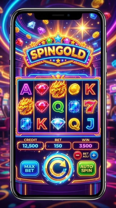 Pratinjau antarmuka spingold — aplikasi APK resmi Android v4.8.4